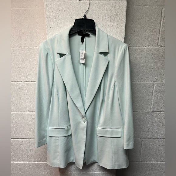 Lane Bryant Jackets & Blazers - Lane Bryant Women's Light Green Blazer